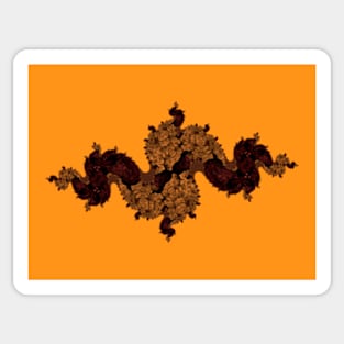 Fractal Dragon Sticker